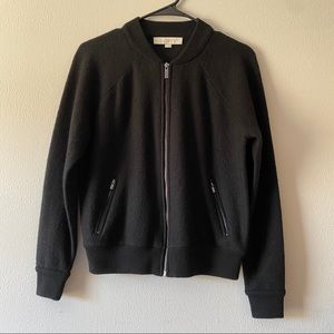 LOFT merino wool bomber jacket